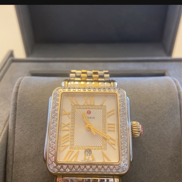 Deco Madison Mid Two-Tone Diamond Watch main image 4